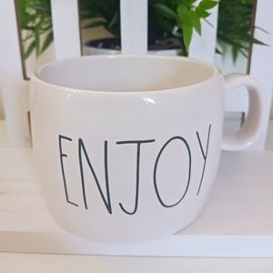 Rae Dunn Round Enjoy Mug